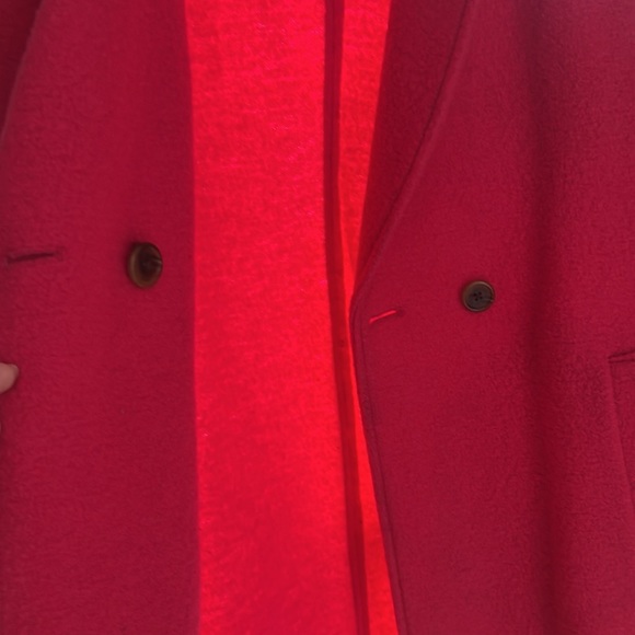 JCrew Wool Boiled Wool Coat - Picture 6 of 7